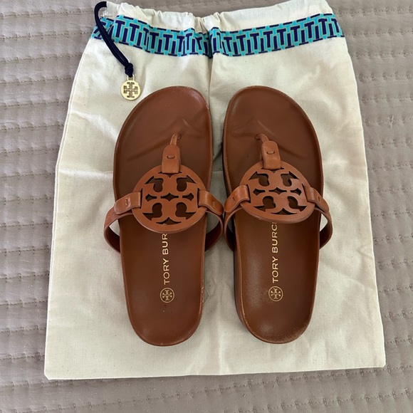 Tory Burch Miller Cloud Sandals. - Picture 1 of 7